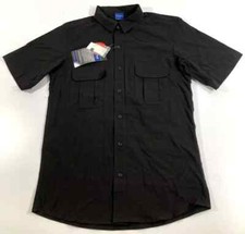NEW SMALL PROPPER MENS F5374 MENS SUMMER WEIGHT TACTICAL S/S SHIRT BLACK SMALL
