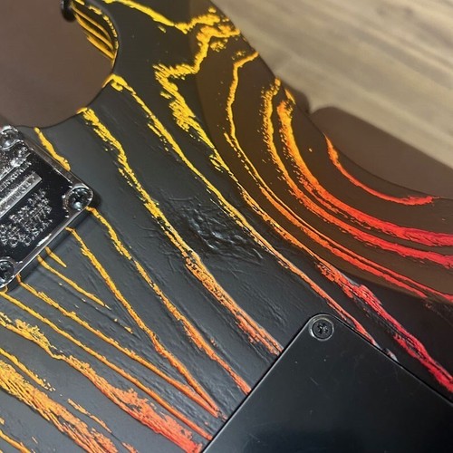 Used 2022 Charvel Pro-Mod San Dimas Style 1 HH FR E Ash Sunburn Red/Yellow W/GB - Picture 5 of 12