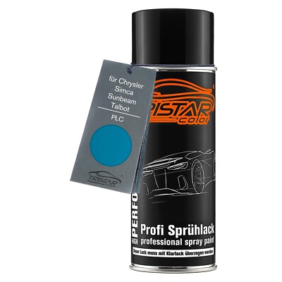 Autolack Spraydose für Chrysler Simca Sunbeam Talbot PLC Electron Blue Metallic