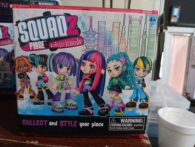 Squadz Place  Tokyo Trends (Hana)Doll Collect & Style Your Place, Open Box 