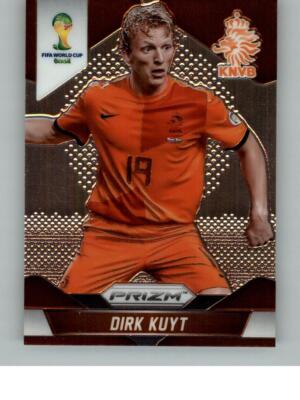 2014 Panini Prizm FIFA World Cup Brazil Dirk Kuyt 34 Netherlands