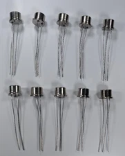 2N5785 Silicon Transistor (10 Pack) Long Leads 50V  3.5A  NPN BinH11