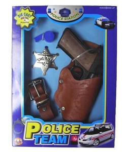 police toy gun set