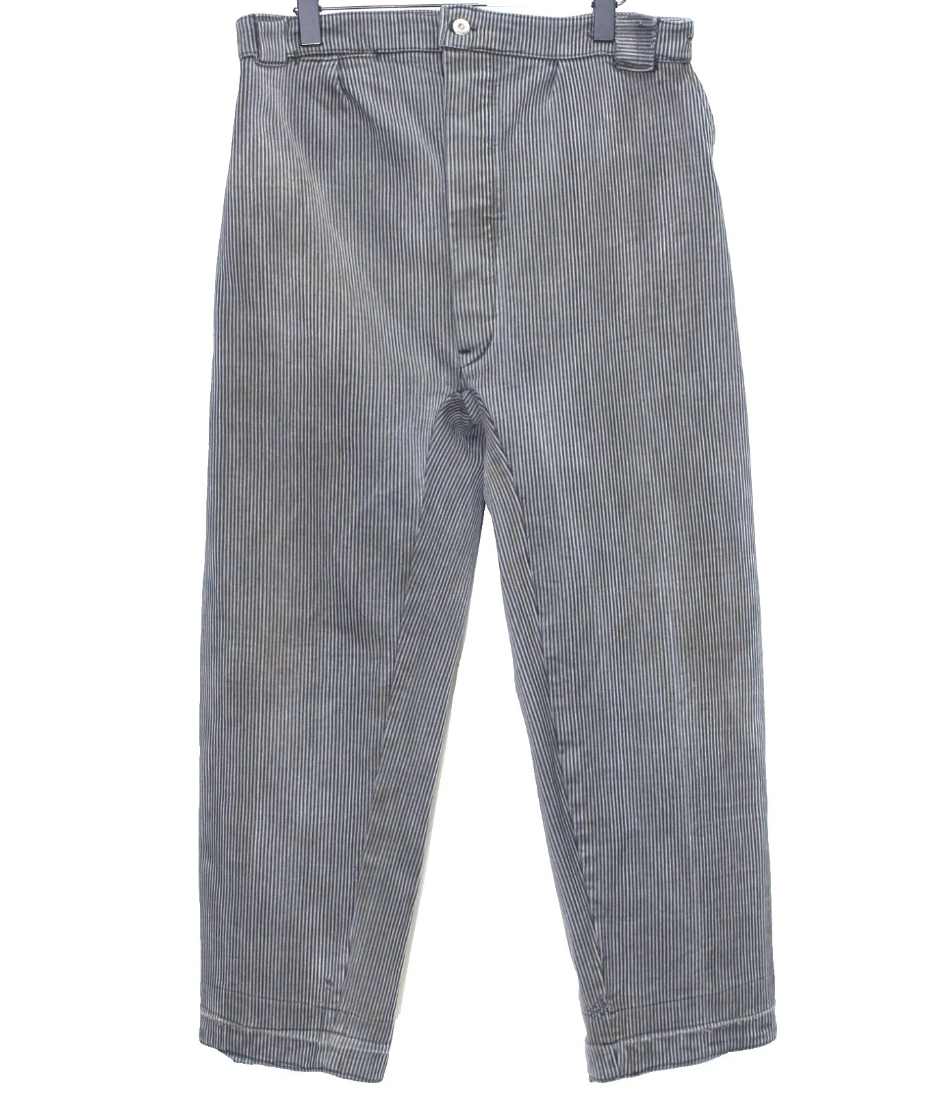 Wear to Work Pantalones Vintage 1940s para Hombre