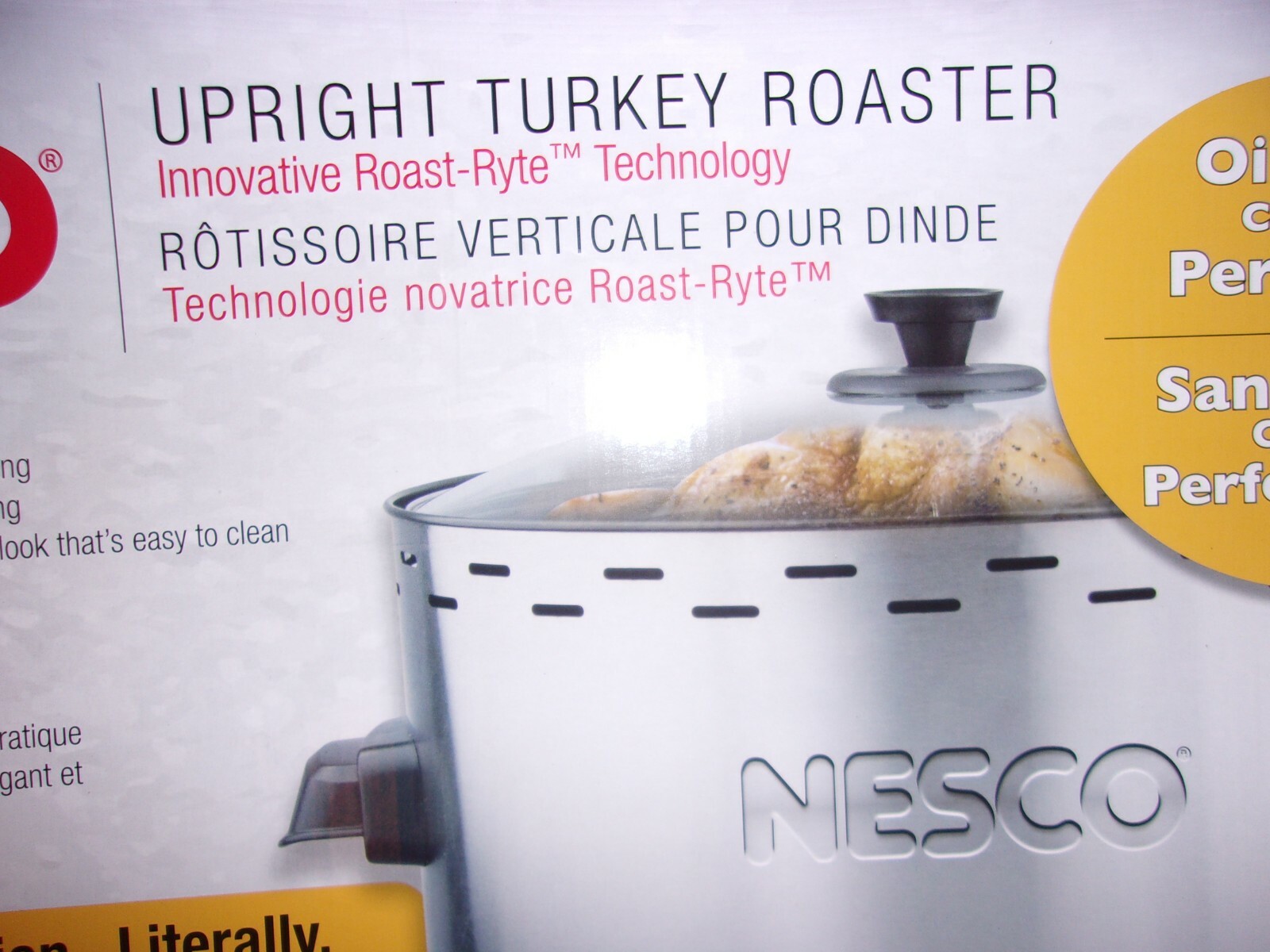 NESCO GOLDEN JUICY CRISPY EVERY TIME NEW UPRIGHT TURKEY ROASTER NEW eBay