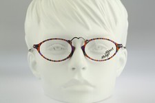 Robert Rudger 0860 134 02, Vintage 90s colorful heart oval eyeglasses frames NOS