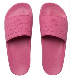 gucci pink pool slides