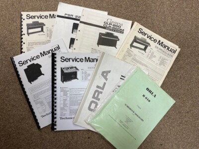 Servicehandbuch/Schematische Diagramme Keyboard/Klavier/Orgel