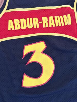 HAWKS バスケットボールジャージ 3 ABDur-RAHIM Vintage Nike SHAREEF ABDUR-RAHIM # 3 ATLANTA HAWKS Size 3XL