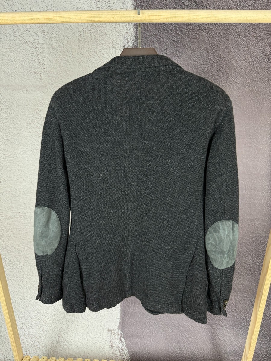 Tombolini flying gray lana wool/nylon blazer men's 52R | eBay