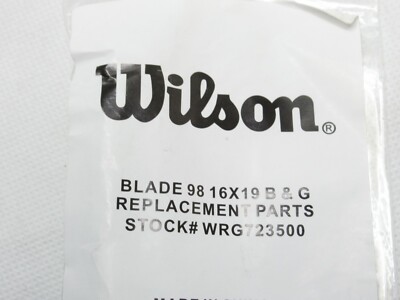 BUMPERGUARD / GROMMET SET: WILSON BLX BLADE 98 GREEN (16X19