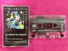 The Manhattan Transfer Cinta Cassette Tape Live