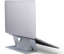 MOFT Folding Laptop Stand MacBook fits 11"-16" Laptop Adjustable SILVER NEW