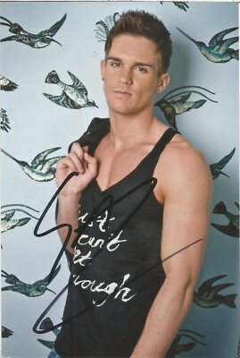 GEORDIE SHORE: GARY 'GAZ' BEADLE SIGNED 6x4 SEXY PORTRAIT PHOTO+