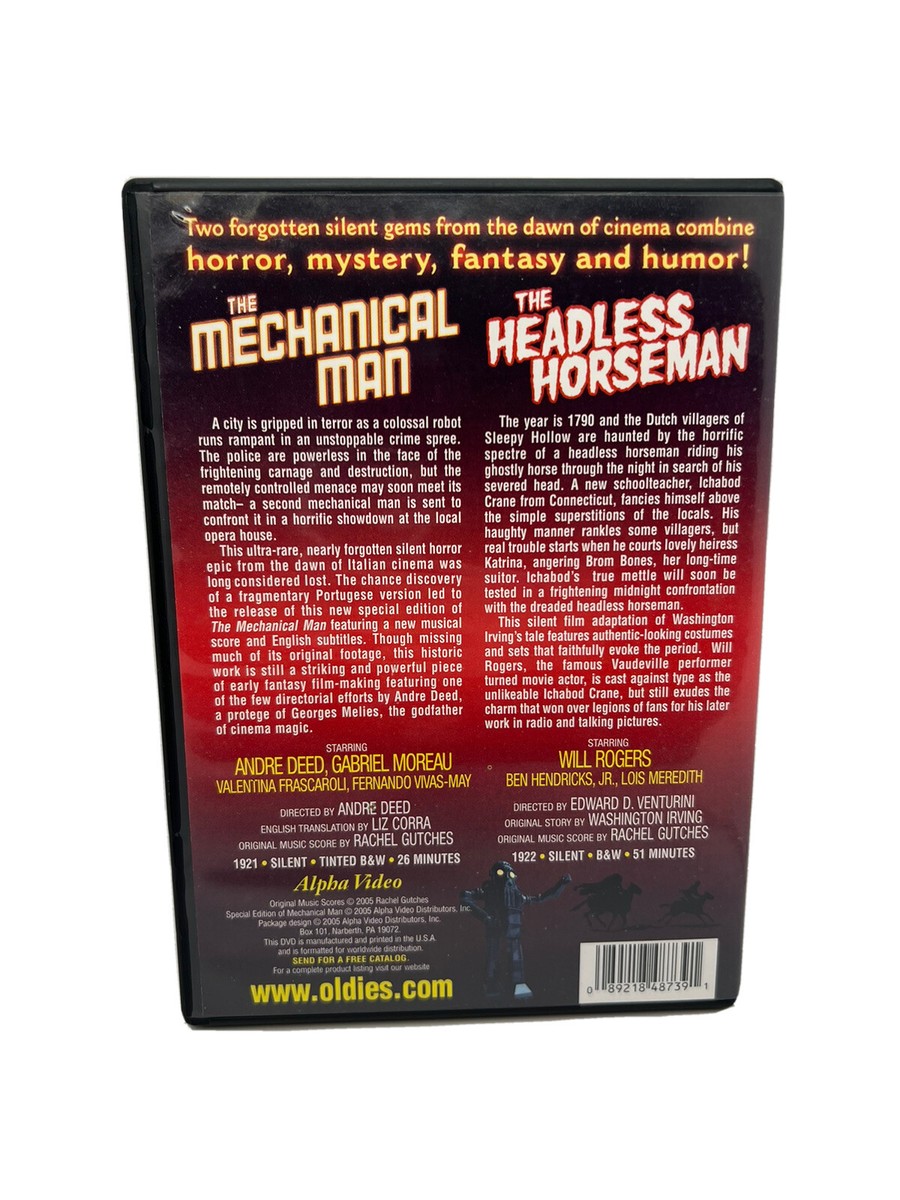 The Mechanical Man (1921) / Headless Horseman (1922) (Silent