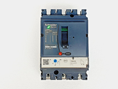SCHNEIDER NSX100N Circuit Breaker Switch With 40 Amps Trip Unit, 3 Pole # NEW