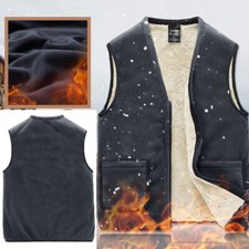 Coat Vest Overcoats Men Padded Sleeveless Jackets Waistcoat Body Warmer Gilet .