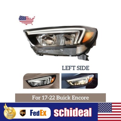Halogen Headlight Left Side w/ DRL LED 42566564 FOR Buick Encore