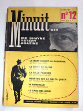 POLIZIST REVUE MAGAZIN MITTERNACHT... NR. 12 MÄRZ 1960 ARTHEME FAYARD