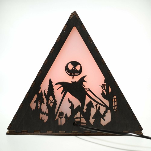 Nightmare Before Christmas Lamp - This is Halloween - Desk night light - Picture 7 of 9
