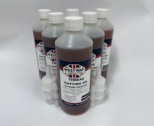 6 x Cutting and Tapping Fluid for Drilling Thread Cutting Hacksawing Oil 500ml 