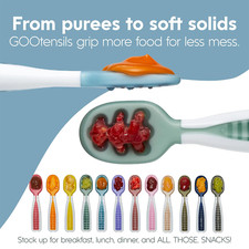 Baby Spoons Set, Baby Essentials Pre-Spoon Gootensils for 6 Months, First St...
