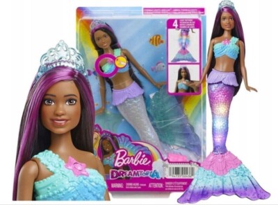 Barbie Dreamtopia Mermaid Doll Twinkling Lights Brooklyn HDJ37 Mattel