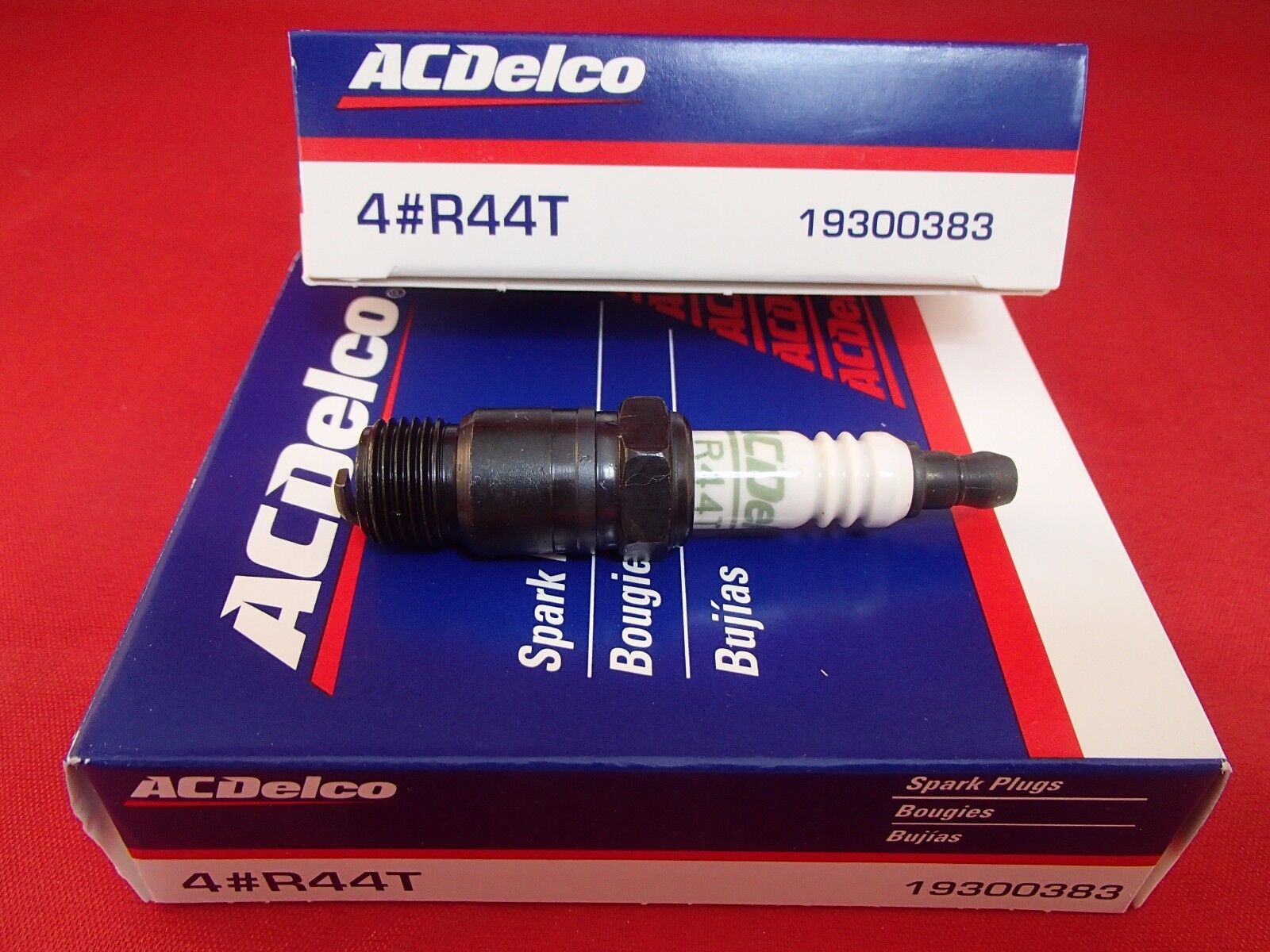 AC DELCO Spark Plugs ACDELCO R44T BOX SET OF 8