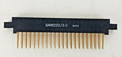 Vintage SAE SAW22D/3-2 Wire Wrap 44-pin Connector Card Edge Vector 1 Piece
