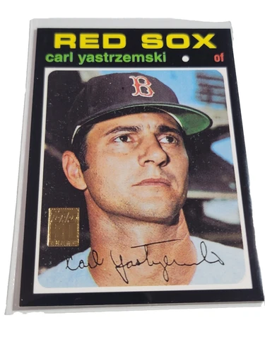 Topps Carl Yastrzemski 1971 Season Baseball Sports Trading Cards & Accessories