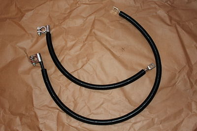 Batteriekabel Plus Set - Kupfer AWG Mit Ringkabelschuhen Für Auto & Wohnmobil