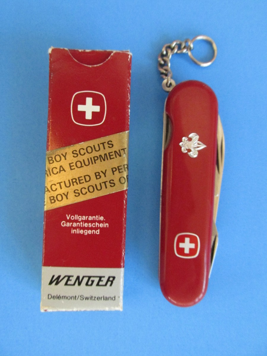 WENGER Delemont Boy Scouts Canyon 85MM Swiss Army Knife