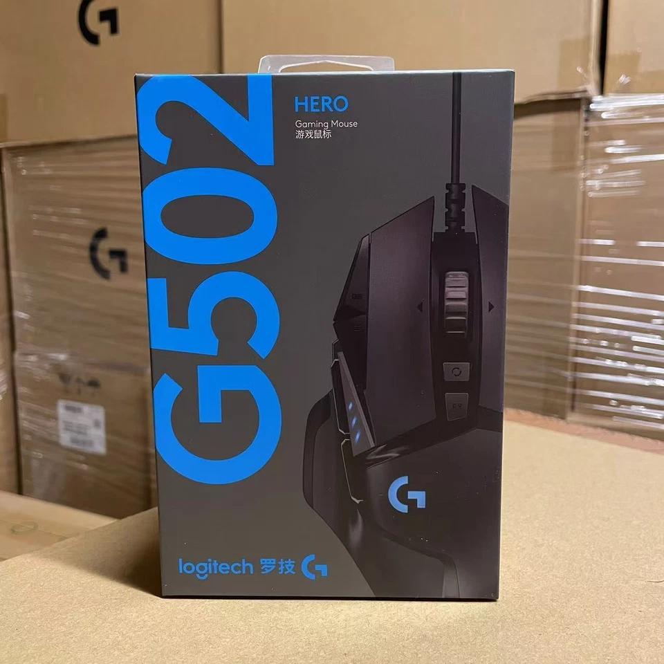 Hot Logitech G502hero wired esports gaming mouse CSGO PUBG peripheral computer - Image 2 of 4