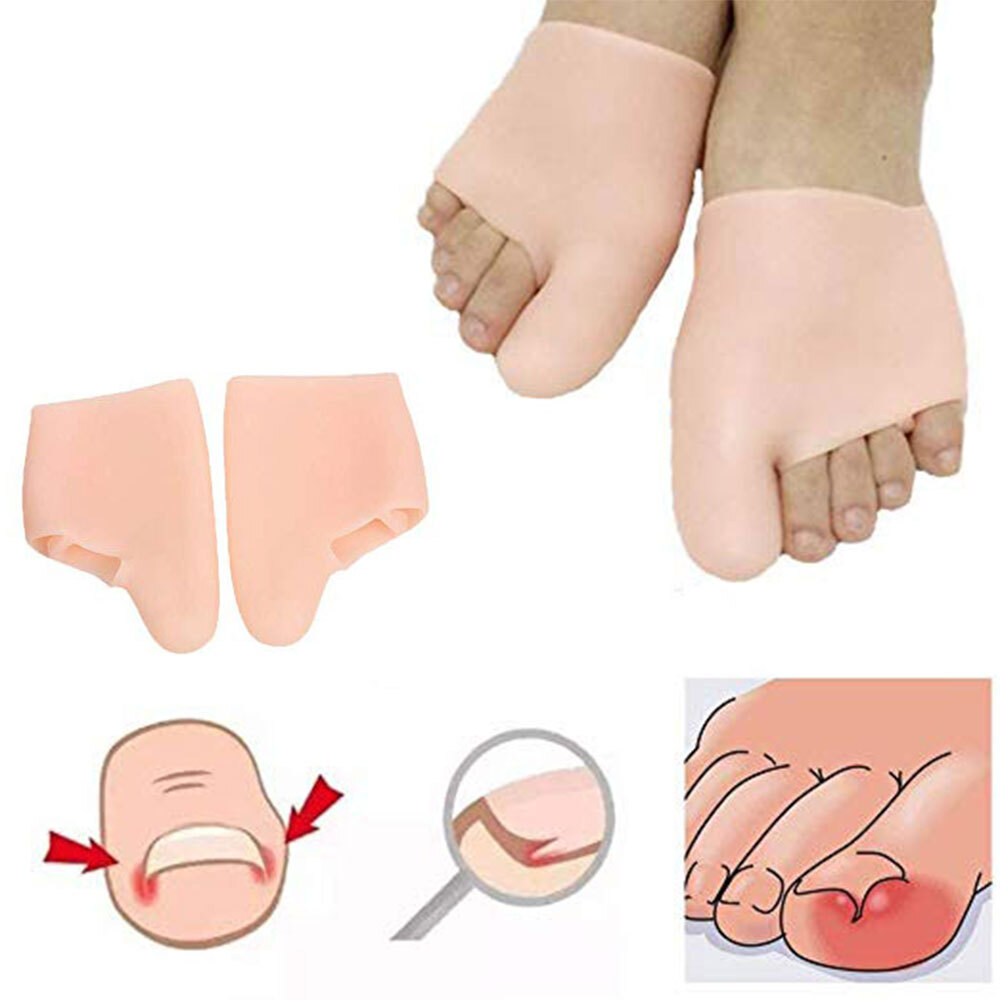 Image 1 - Bunion Corrector Sleeve Bunion Relief Orthopedic Pads Toe Straightener Cushions 