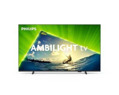 PHILIPS GMBH Philips 43PUS8209 08cm QLED 4K Ultra HD Smart-TV 3-seitiges-Ambilight