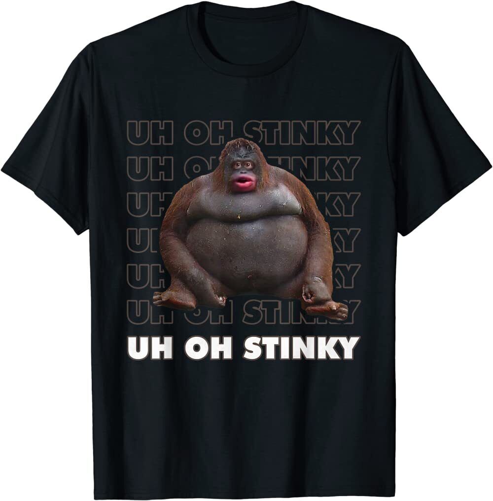 uh oh stinky le monke meme | Sticker