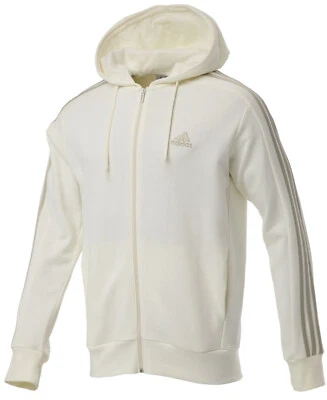 Adidas ESS 3 Stripes Full-Zip Hood French Sportjacke Sweatjacke Jacke IS1373 /K4 - Bild 1 von 3