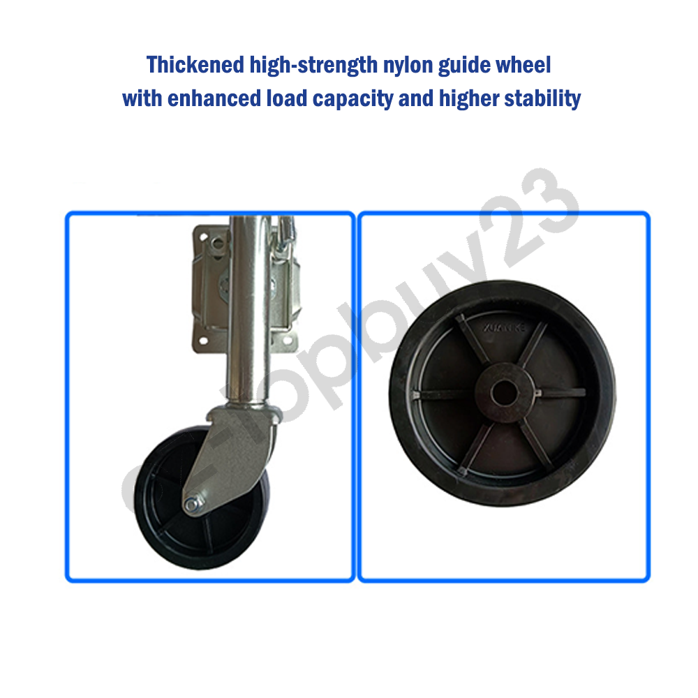 Jockey Wheel 6" Zinc Coated 540kg (1200lbs) rated Boat JetSki Box