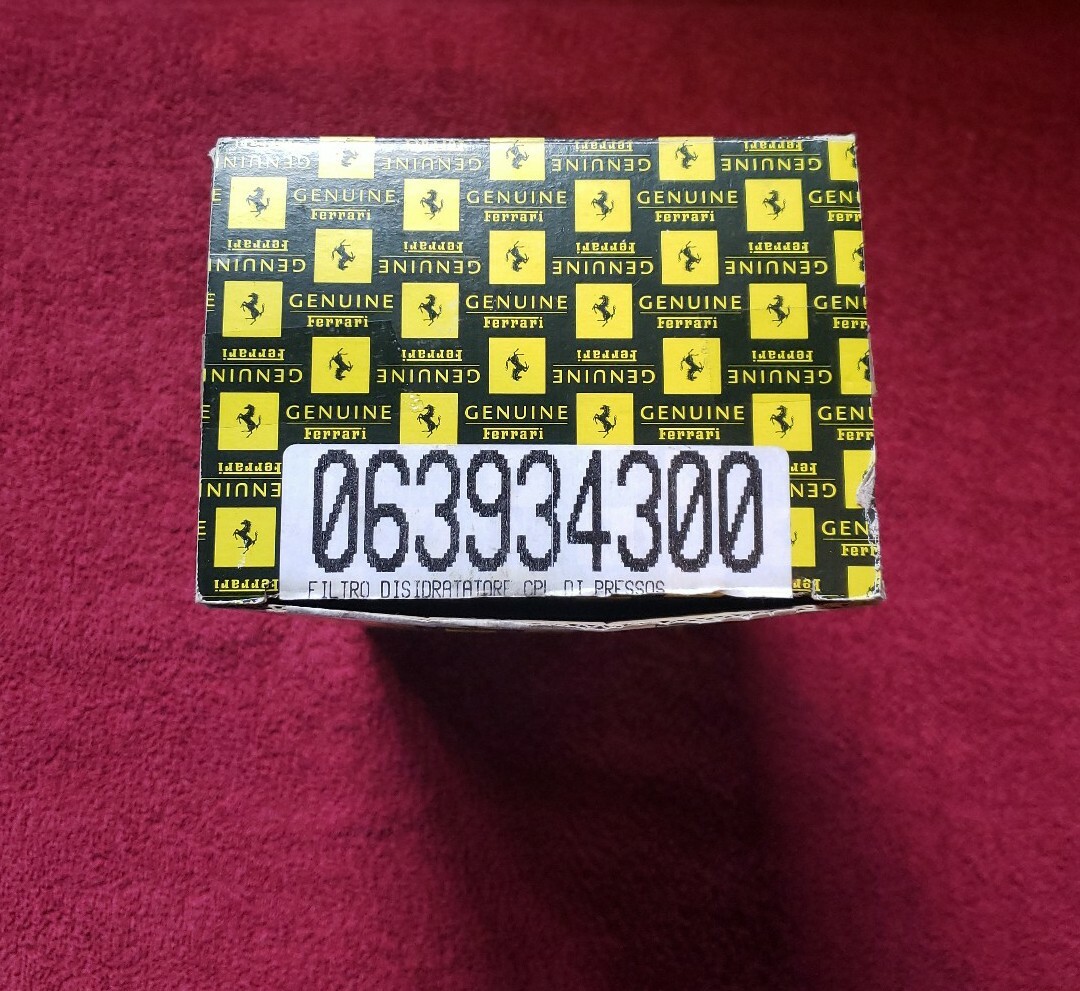 Ferrari Air Conditioning Receiver Dryer Part No 063934300 New Open Box OEM