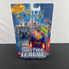 Superman Justice League Unlimited Animated Series 2 2004 Action Figure Brand New
