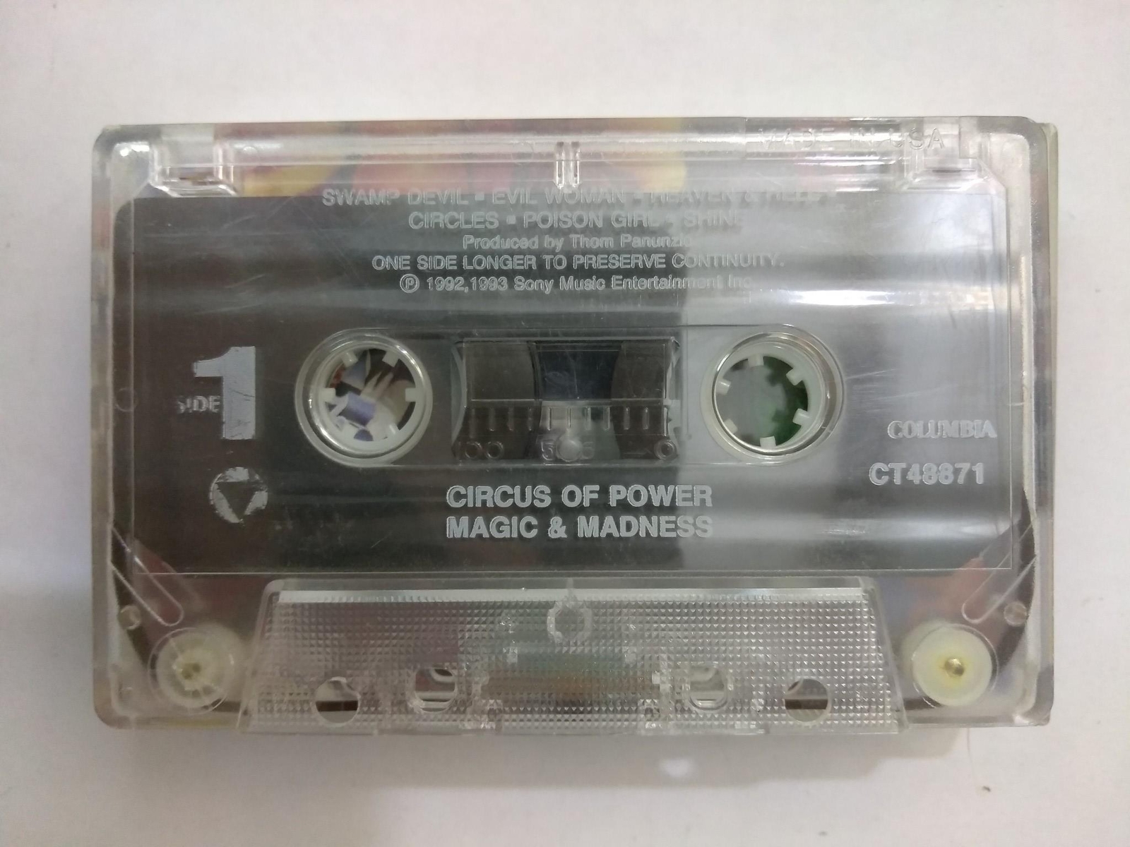 CIRCUS OF POWER Magic & Madness CT48871 Cassette Tape eBay