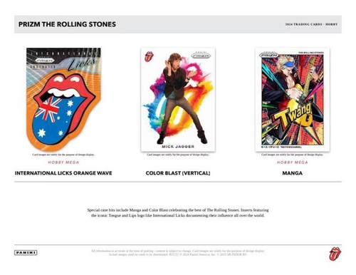 Panini Prizm The Rolling Stones Hobby Mega Box - Bild 2 von 4