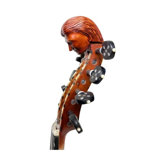 Deluxe fancy Norwegian fiddle 4/4 violin (4*4)of profession concert #8741 - Picture 10 of 12