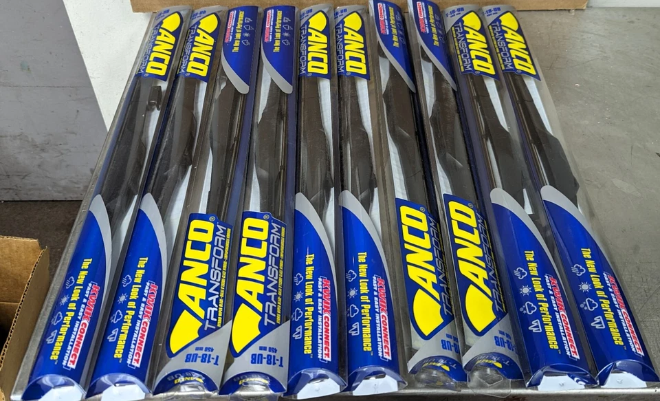 (10) Escobilla limpiaparabrisas ANCO 18" HÍBRIDA Transform parabrisas FORD HYUNDAI HONDA T18UB Foto 4 de 4