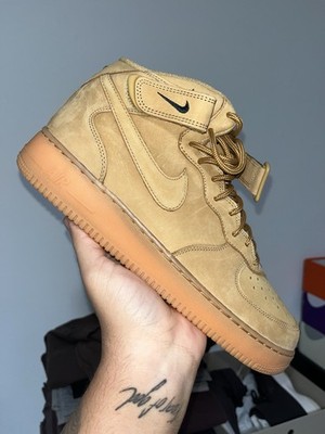 Nike Air Force 1 Mid  07 PRM QS Flax 2016 Size 11.5
