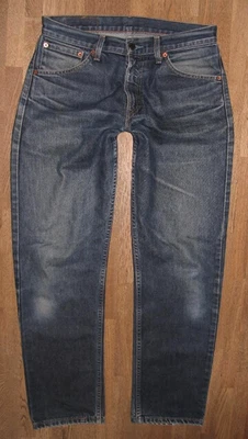 LEVI`S 521 Jeans Homme Bleu Denim W32 L32 Coupe Classique - Photo 1/4