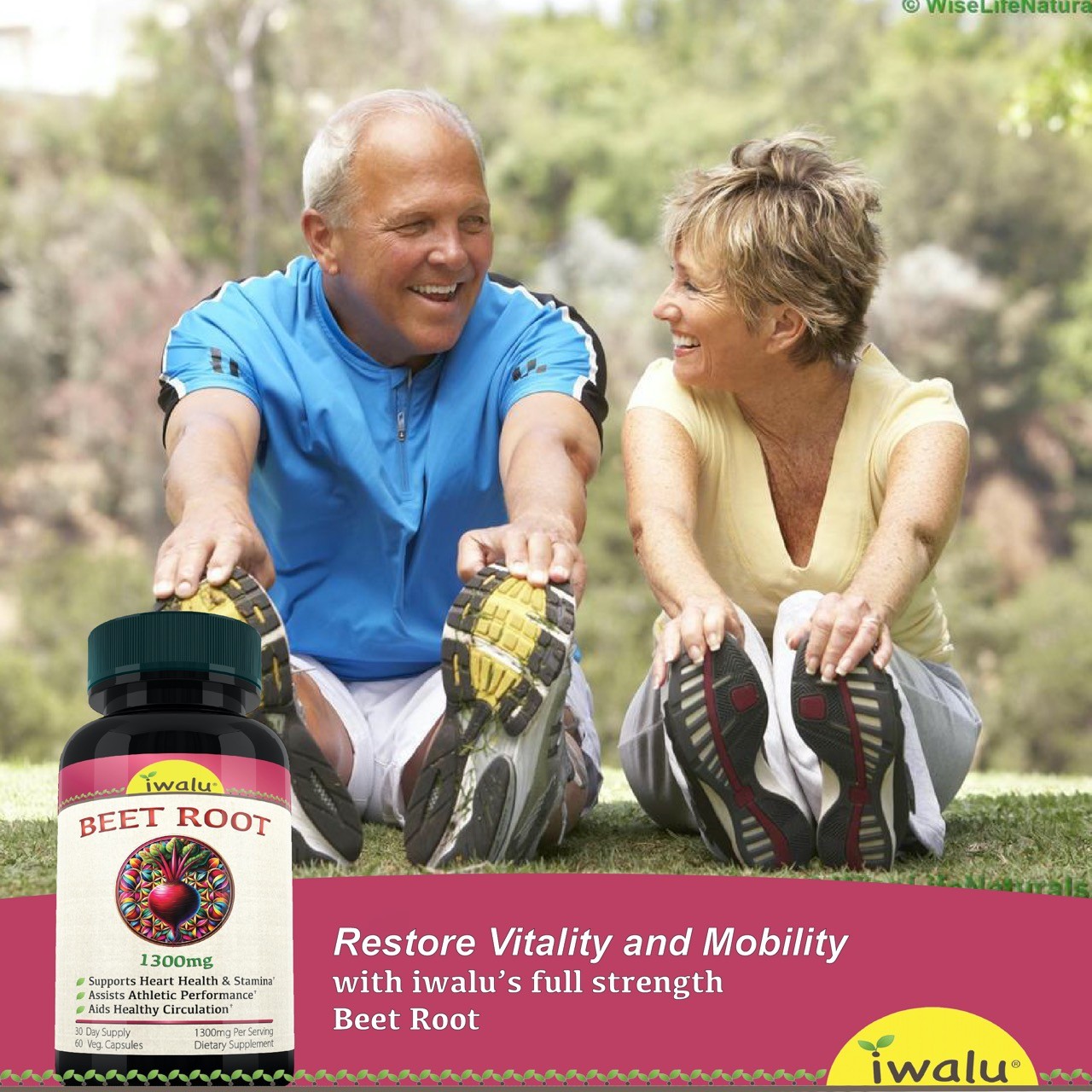 The Best Beet Supplement - Organic Beet Root Pills - iwalu (official) SHIPS FREE