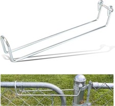 OVER THROW WIRE ARM TOP GATE LATCH CHAIN LINK, WIRE ARM THROW OVER LATCH CHAIN W
