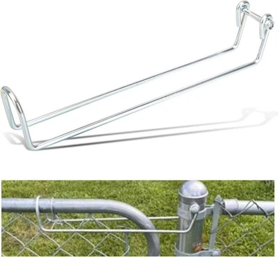 WALDENLIFE OVER THROW WIRE ARM TOP GATE LATCH CHAIN LINK, WIRE ARM THROW OVER LATCH CHAIN W