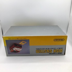 Nintendo Famicom Disk System Console HVC-022 Box New Belt Made in Japan Tested
